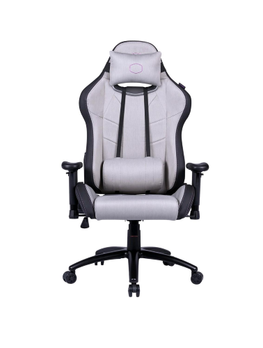 COOLER MASTER CALIBER R2C SEDIA DA GAMING REGOLABILE CON BRACCIOLI E CUSCINI ERGONOMICI GRIGIO